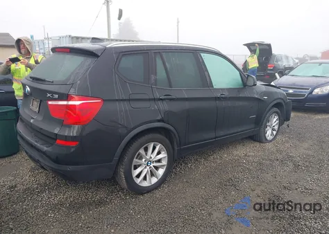 2017 BMW X3 xDrive28I from USA, damaged, VIN 5UXWX9C31H0T17070